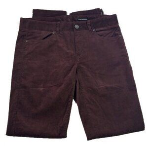 Club Monaco | Brown Joy Ankle Corduroy Pan…